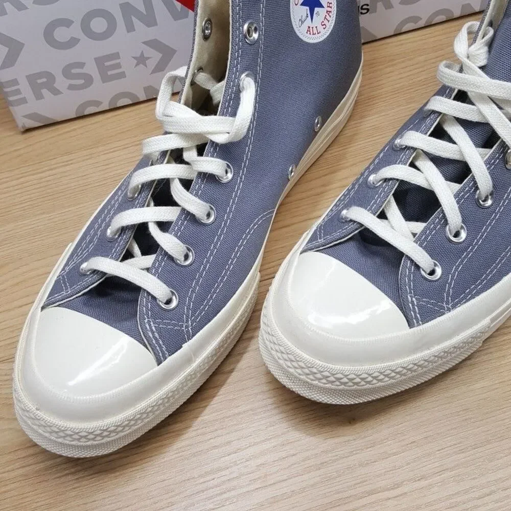 Converse Comme des Garcons Sneakers Mens Size 12 Grey Chuck Taylor 70 High Top